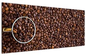Kép - kávé szemek (120x50 cm)