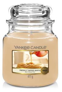 Freshly Tapped Mapple, Yankee Candle illatgyertya, közepes üveg (narancshéj, juharszirup, fahéj)