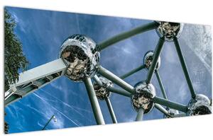 Kép - atomium Brüsszelben (120x50 cm)