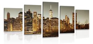 5 részes kép New York központ