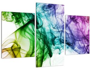 Kép - színes füst (90x60 cm)