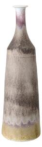 Rille szürke agyagkerámia váza, magasság 40 cm - Bloomingville