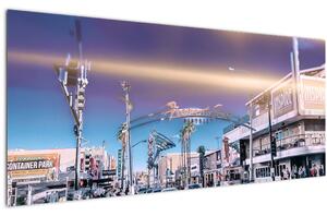 Kép egy utcáról Las Vegasban (120x50 cm)