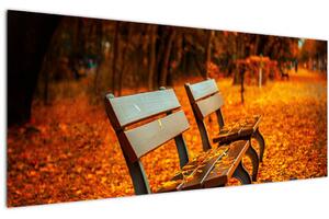 Padok ősszel képe (120x50 cm)