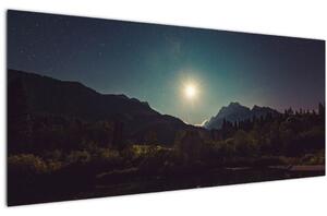 Kép - éjszakai égbolt (120x50 cm)