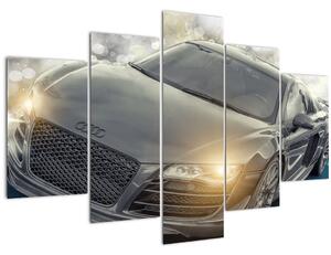 Audi autó képe - szürke (150x105 cm)