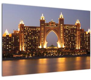Kép egy épületról Dubajban (90x60 cm)