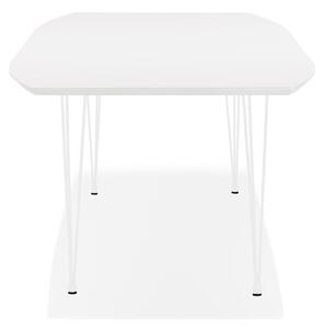 Diamanto 170-270 cm-ig bővíthető fehér színű asztal (100x170-270x73 cm)