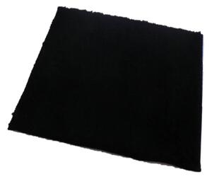 Fürdőszoba-szőnyeg COTTON Fekete - Fekete / 50 x 50 cm WC