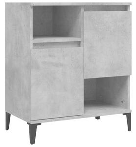 Modern Tálalószekrény Szett - Betonszürke - 2 db - 60x35x70 cm