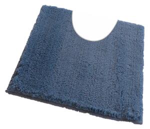 Fürdőszoba-szőnyeg COTTON Kék-szürke - Kék-szürke / 50 x 50 cm WC kagyló elé, kivágással
