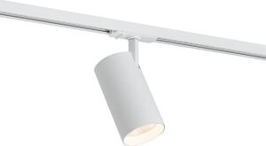 Modern fehér spotlámpa 1 fázisú sínrendszerhez LED-del - Iconic Mark