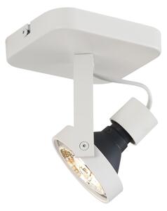 Design mennyezeti spotlámpa fehér GU10 70mm forgatható és dönthető - Vo