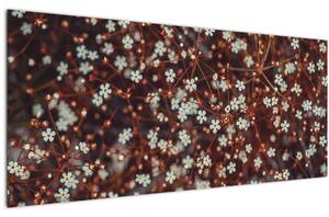 Erdei nefelejcs virág képe (120x50 cm)