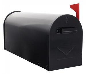 Mailbox ALU US postaláda fekete színben 220x165x480mm