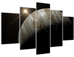 Egy bolygó képe az űrben (150x105 cm)