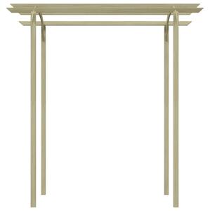 VidaXL kerti pergola impregnált fenyőfalécekből 180 x 197 x 210 cm