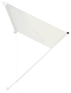 VidaXL feltekerhető krémszínű napellenző 300 x 150 cm