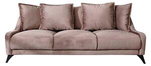 Royal Rose bézs bársony kanapé - Miuform
