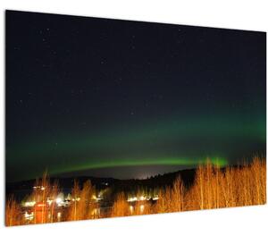 Északi fények képe (90x60 cm)