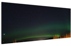 Északi fények képe (120x50 cm)