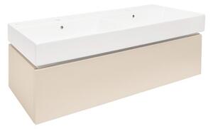 Fürdőszobaszekrény SAT Feel 120x30x46 cm mat SATFEEL120BEU2