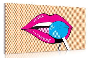 Kép pop art nyalóka
