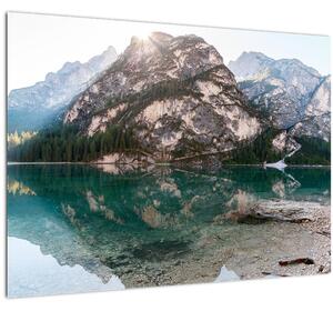 Kép egy hegyi tóról (70x50 cm)