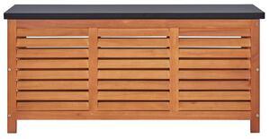 VidaXL tömör eukaliptuszfa kerti tárolóláda 117 x 50 x 55 cm