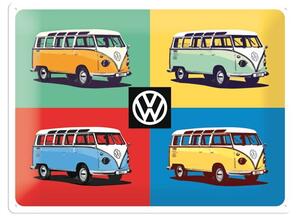 VW Bulli Pop Art dekorációs falitábla - Postershop