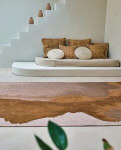 Meditation Lagoon Chestnut szőnyeg 9326 140kör beige-barna