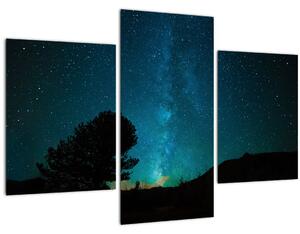 Egy éjszakai égbolt csillagokkal (90x60 cm)