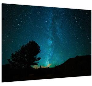 Egy éjszakai égbolt csillagokkal (70x50 cm)