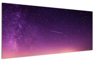 Ég képe hullócsillagokkal (120x50 cm)