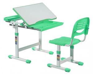 FD Kantare növekvő íróasztal és szék Szín: Zöld