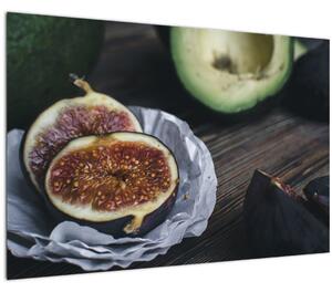 Füge és avokádó képe (90x60 cm)
