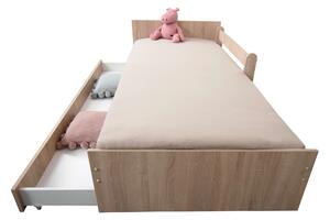 DO Max ágy ágyneműtartóval - sonoma tölgy Méret: 200x90