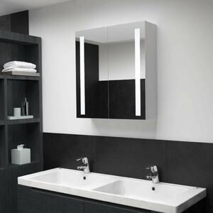 VidaXL LED Tükör Szekrény - 62x14x62 cm