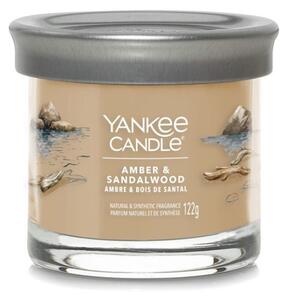 Amber and Sandalwood, Yankee Candle illatgyertya, kicsi üveg, 122 g (kardamon, karamell)