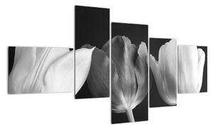 Modern kép - virágok (150x85cm)