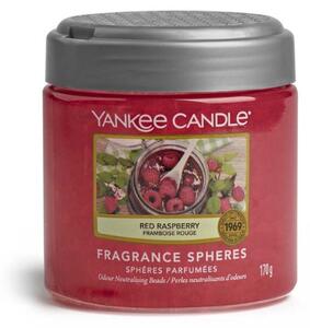 Red Raspberry, Yankee Candle gyöngyzselé, 170 g (málna)