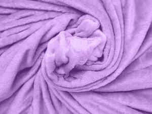 Mikroszálas pléd VIOLET 150x200 cm világos lila