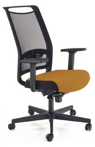Irodai szék Galatta (fekete + mustár). 1028144