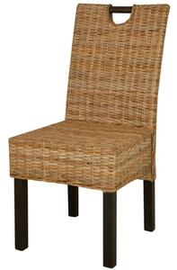 Kubu Rattan Étkezőszék - Mangófa - 2 db