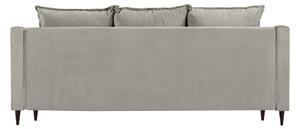 Freesia bézs háromszemélyes kinyitható kanapé tárolóhellyel - Mazzini Sofas