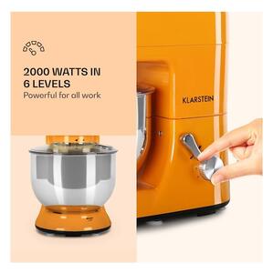 Lucia Orangina narancssárga többfunkciós konyhai robotgép - Klarstein