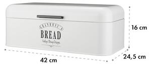 Delaware krémszínű kenyértartó doboz, 23 x 42 cm - Klarstein