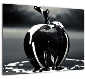 Egy fekete alma képe (70x50 cm)