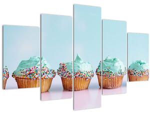 Cupcakes képe (150x105 cm)