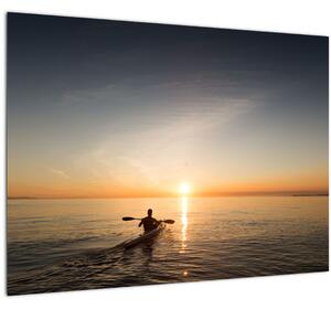 Kép a kenuzók naplementekor (70x50 cm)